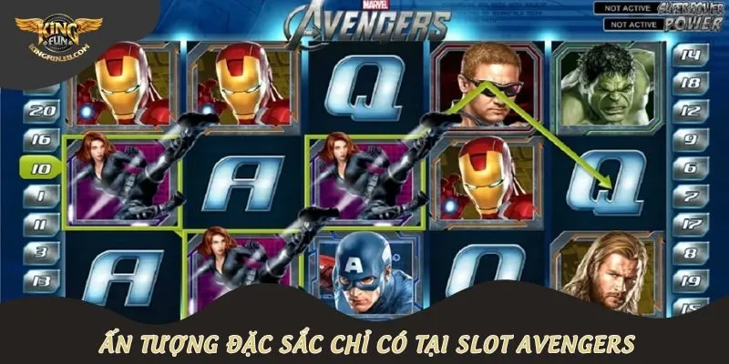 Ấn tượng đặc sắc chỉ có tại slot Avengers